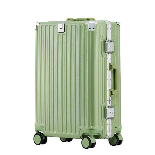 Aluminum-Frame-Luggage-Solid-Extra-Thick-And-Durable-Trolley-Case-Mubimart-6211 - Mubimart