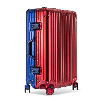 Aluminum Magnesium Alloy Luggage Large Capacity Trolley Case - Mubimart