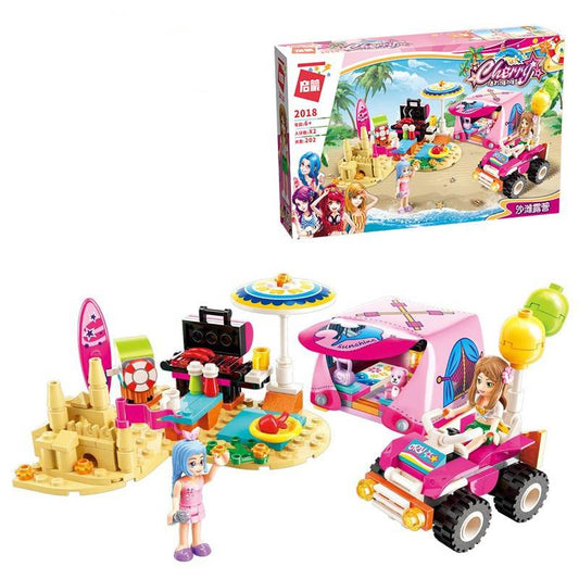 Amusement park building block toys - Mubimart