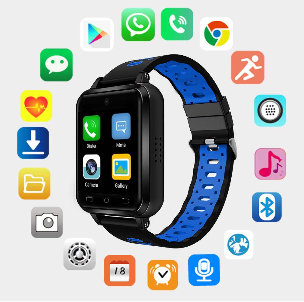 Android Call Smart Watch WIFI Weather Sports Fashion Smart Watch - Mubimart