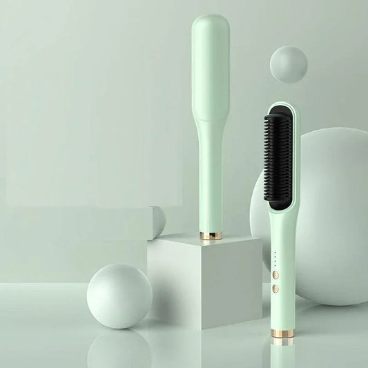 Anion-Hair-Care-Electric-Hair-Curlers-Hair-Comb-Straightener-Mubimart-3612 - Mubimart