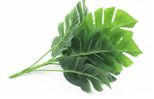 Artificial Plants Green Turtle Leaves - Mubimart