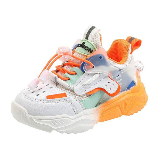 Autumn Baby Girls Boys Casual Shoes Soft Bottom Non-slip Breathable Outdoor Fashion for Kids Sneakers Children Sports Shoes - Mubimart