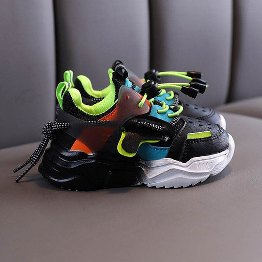 Autumn Baby Girls Boys Casual Shoes Soft Bottom Non-slip Breathable Outdoor Fashion for Kids Sneakers Children Sports Shoes - Mubimart