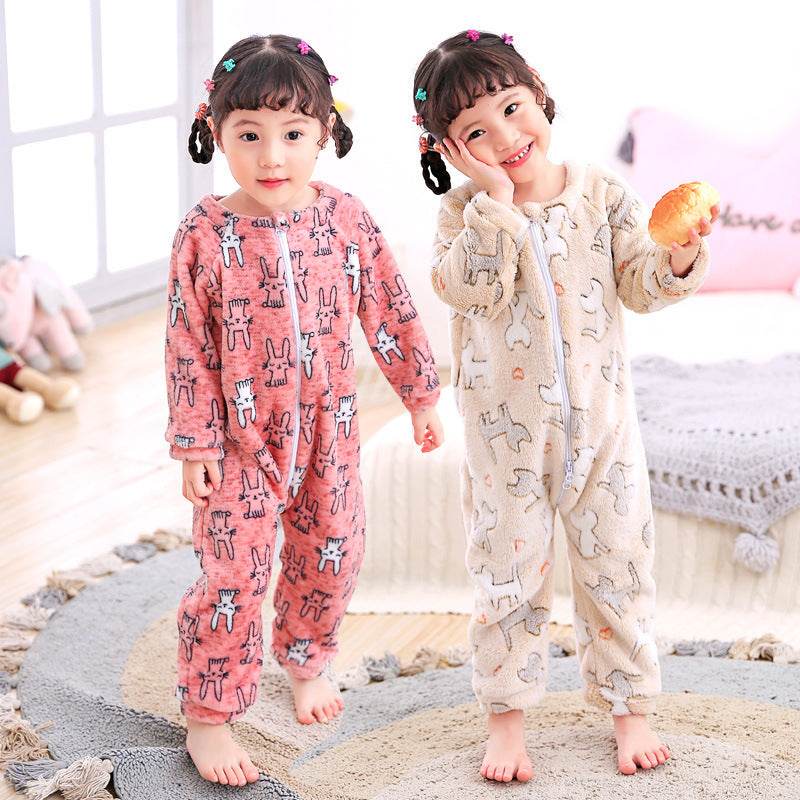 Autumn and winter infant pajamas - Mubimart