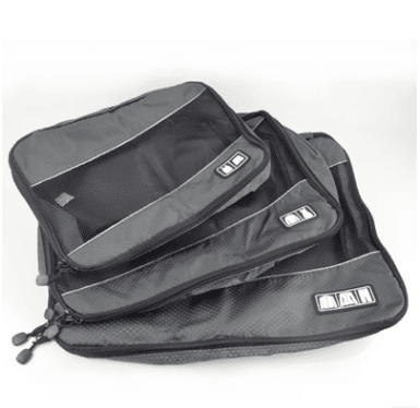 BAGSMART Travel Packing Cube Small-Large 3 Piece For Carry-on Travel - Mubimart