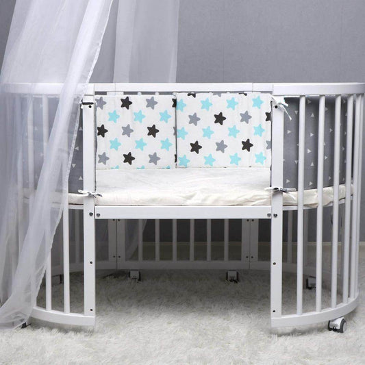 Baby Bed Thicken Bumper One-piece Crib Around Cushion - Mubimart