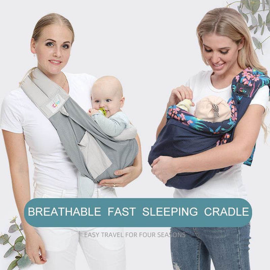 Baby Carrier Four Seasons Breathable Mesh Portable - Mubimart