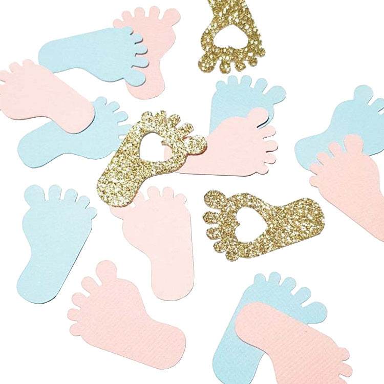Baby Gender Reveal Party Paper Scrap - Mubimart