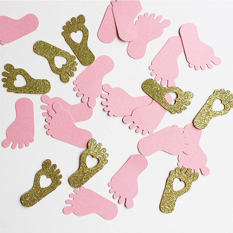 Baby Gender Reveal Party Paper Scrap - Mubimart