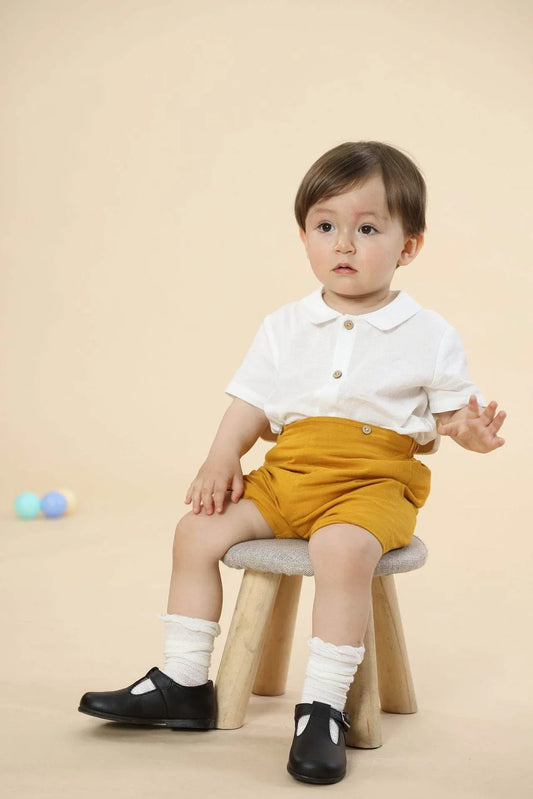 Baby-Girl-s-One-piece-Romper-Cotton-And-Linen-Sister-And-Brother-Outfit-Mubimart-8317 - Mubimart