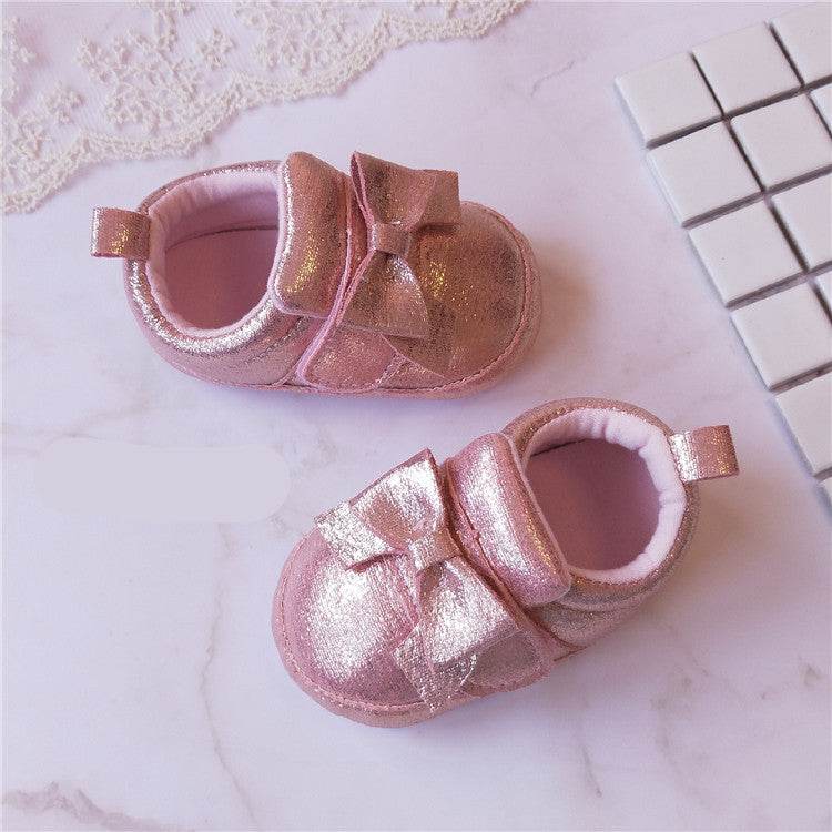 Baby Girls PU Leather Shoes - Mubimart