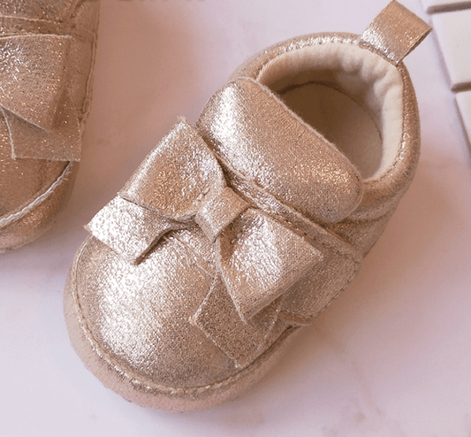 Baby Girls PU Leather Shoes - Mubimart