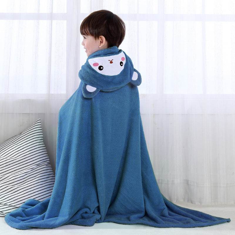 Baby Infant Hooded Bath Towel - Mubimart