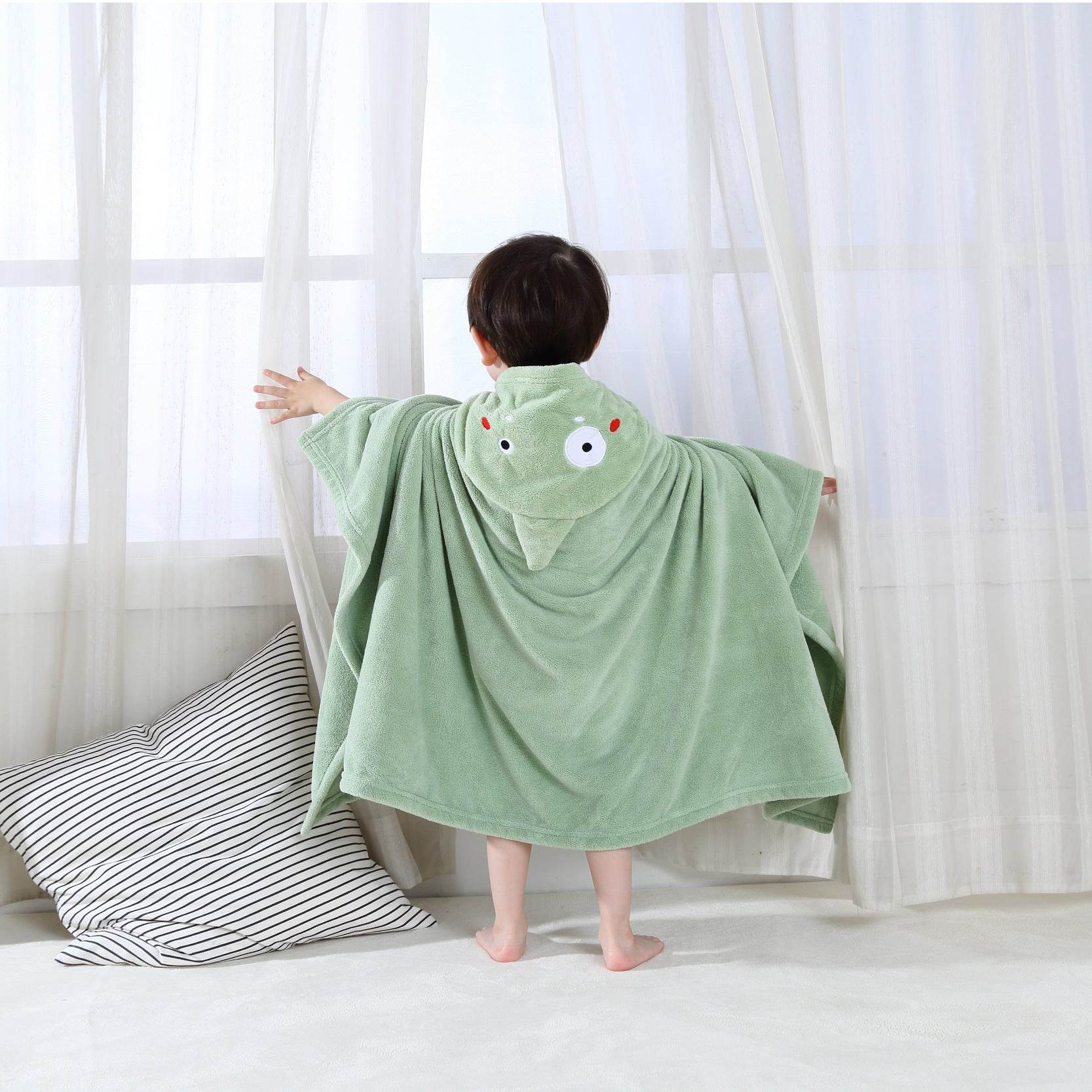 Baby Infant Hooded Bath Towel - Mubimart