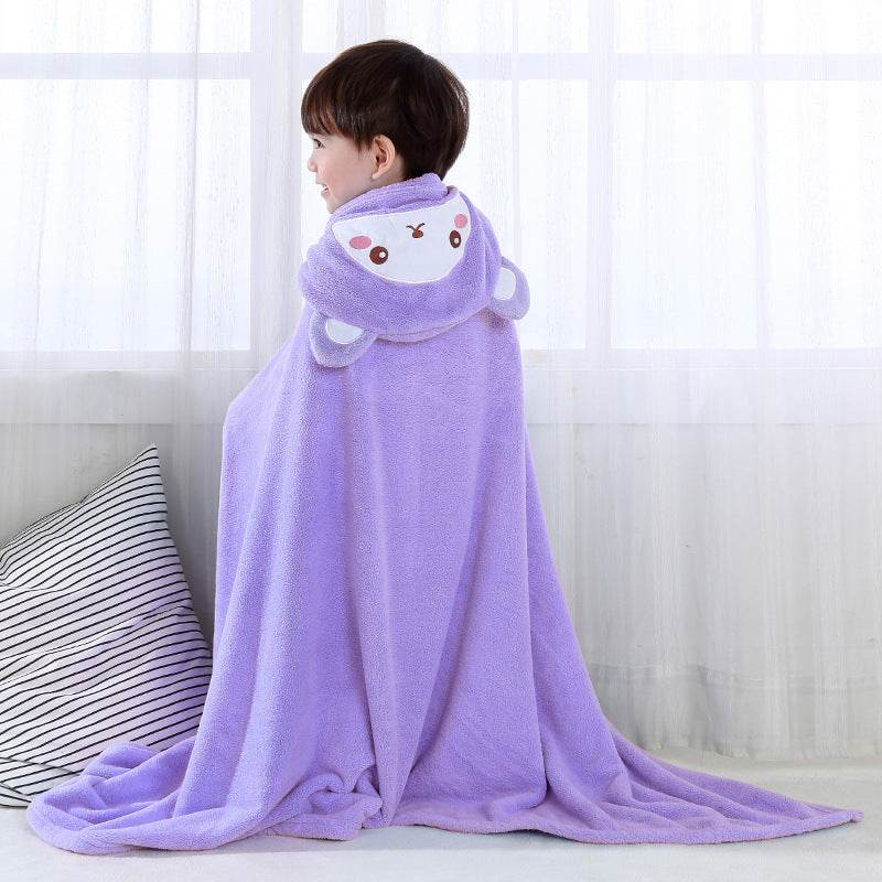 Baby Infant Hooded Bath Towel - Mubimart