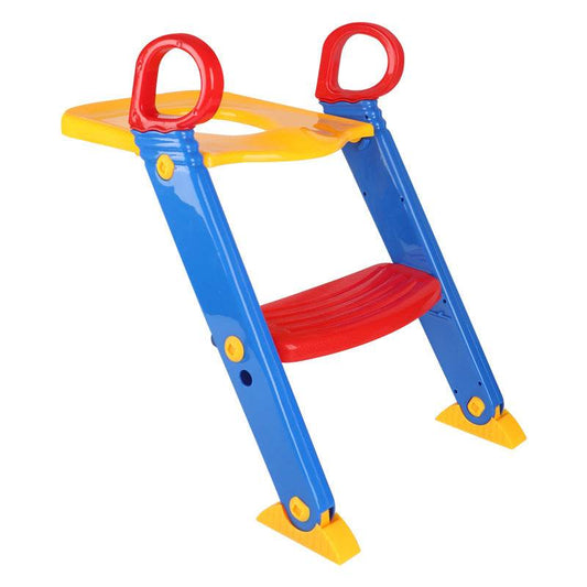 Baby Ladder Toilet Baby Toilet Ladder Folding Toilet Seat Auxiliary Cushion Cover - Mubimart