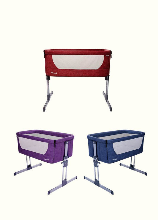 Baby Multifunctional Foldable Height Adjustable Bed - Mubimart