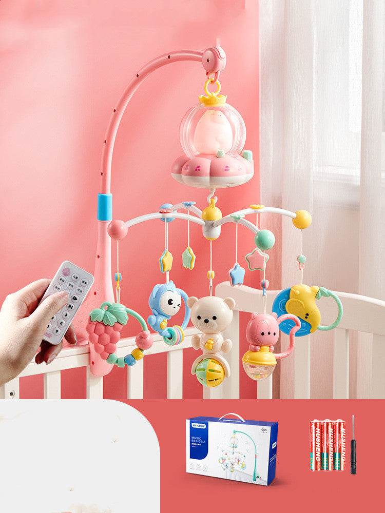 Baby Toy Bedside Comfort Rotating Hanging Bed Bell - Mubimart