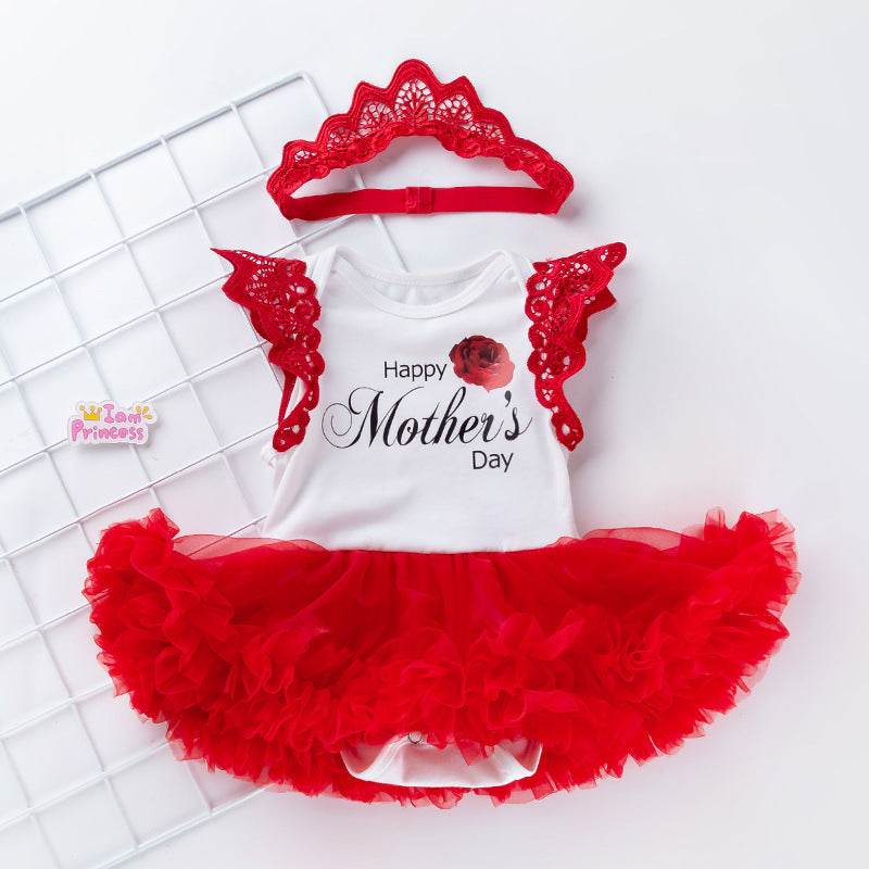 Baby clothes 0-2 years old baby girl sleeveless dress - Mubimart