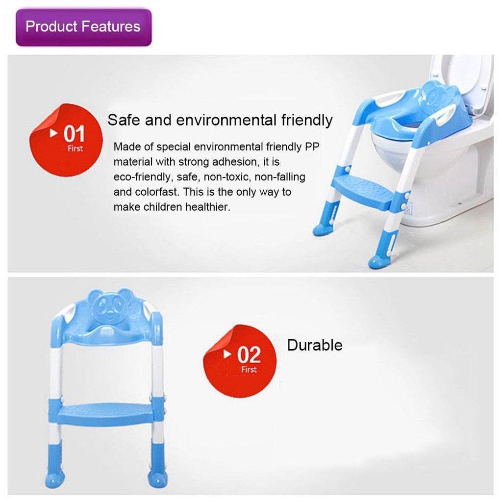 Baby formed the scale without sliding seat folding toilet - Mubimart