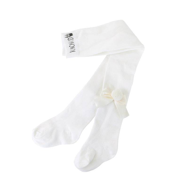 Baby girl bow tights - Mubimart