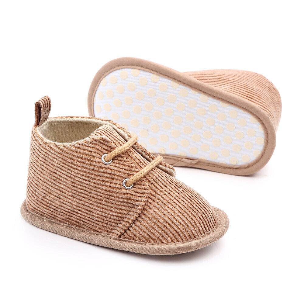 Baby solid color baby shoes toddler shoes - Mubimart
