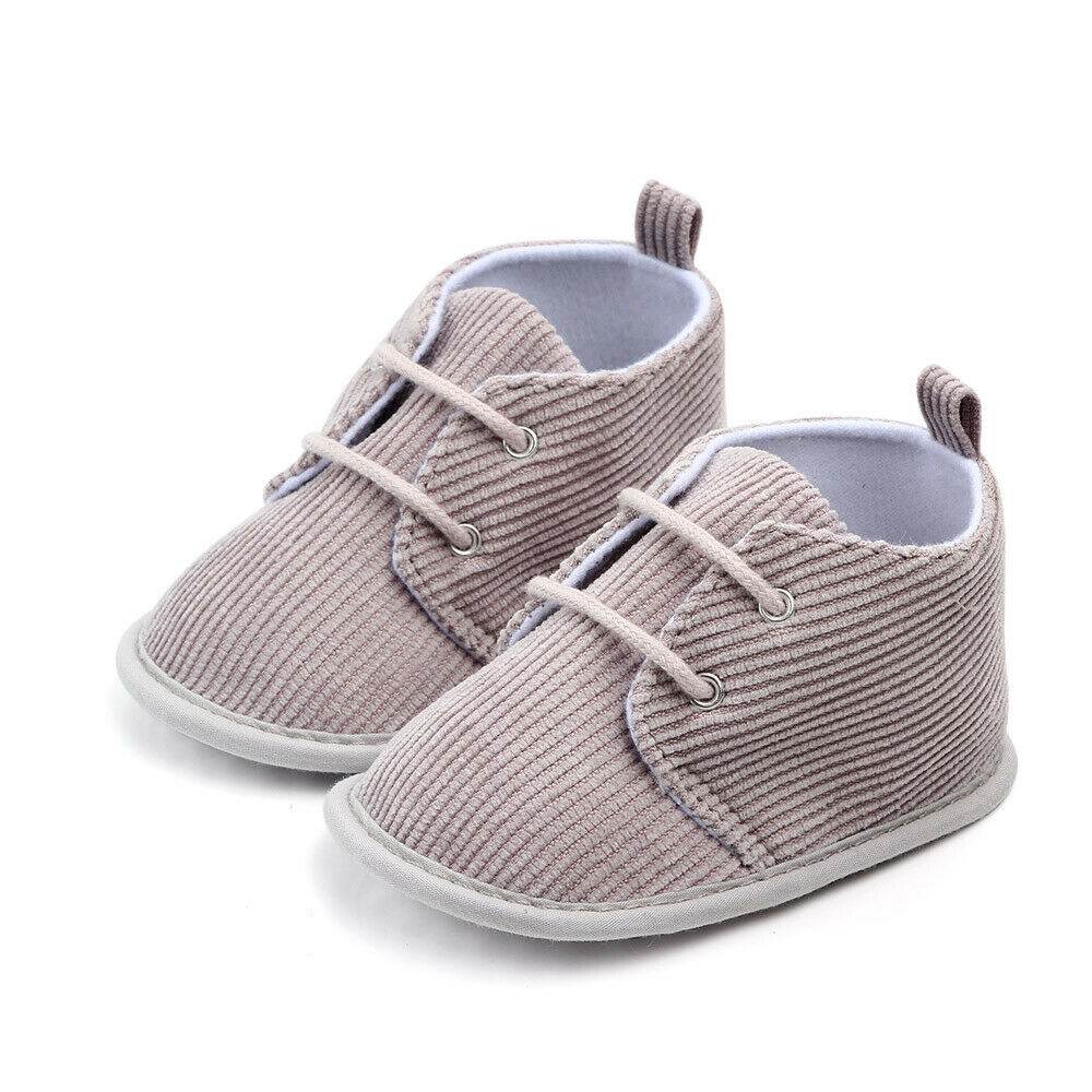 Baby solid color baby shoes toddler shoes - Mubimart