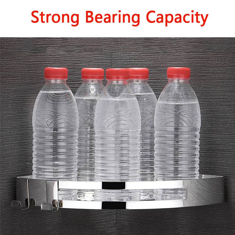 Bathroom Accessories Corner Shelf Toilet Shelf - Mubimart