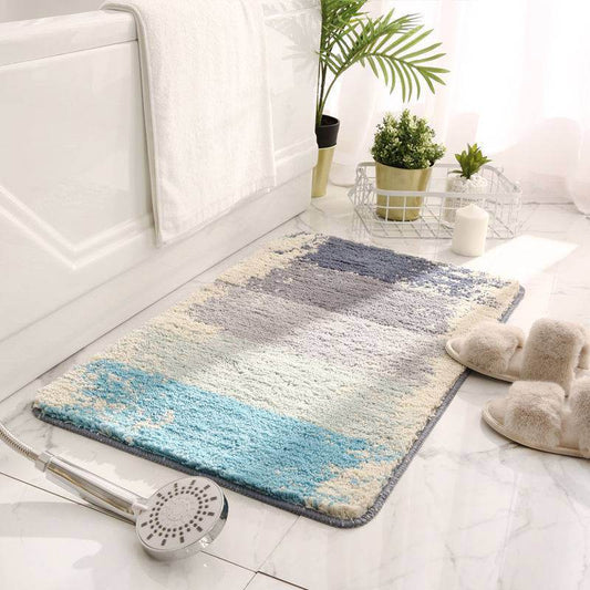 Bathroom Mat Super Absorbent Non-slip Bathroom Carpet - Mubimart