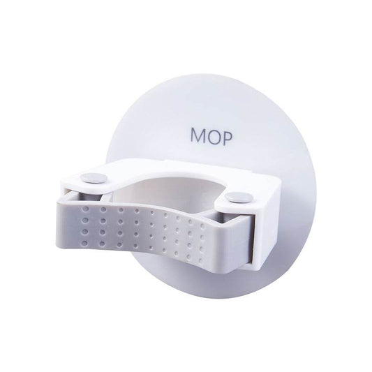 Bathroom Mop-free Mop Clip Artifact Bathroom Mop Holder Wall Mount - Mubimart