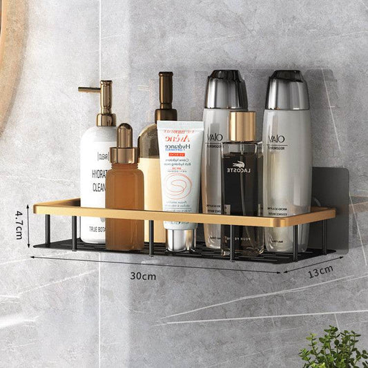 Bathroom Shelf Free Punch Bathroom Toilet Wash - Mubimart