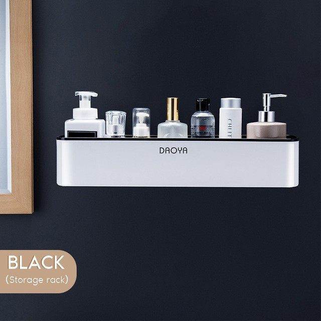 Bathroom Shelf Shower Caddy Organizer Wall Mount Shampoo Rac - Mubimart