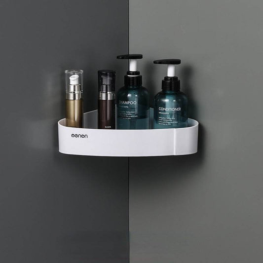 Bathroom-Wall-mounted-Corner-Shelf-Mubimart-5389 - Mubimart