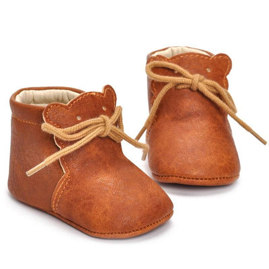 Bear baby shoes autumn babyshoes toddler shoes baby soft bottom baby shoes 0-1 years old - Mubimart
