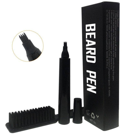 Beard Headline Filler Four-fork Head Brush Anti-sweat Suit - Mubimart