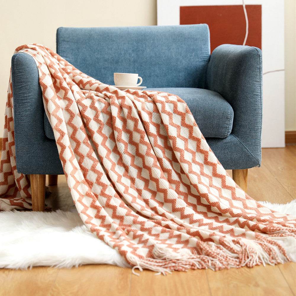 Blanket Summer Office Air Conditioning Blanket Nap Blanket Small Blanket Customization - Mubimart