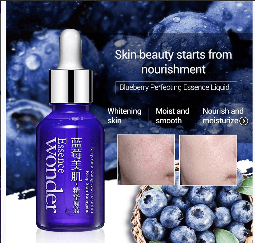 Boquan Ya Blueberry Beauty Lotion Moisturizing Oil Control Shrinks Pores To Brighten Skin Tone - Mubimart