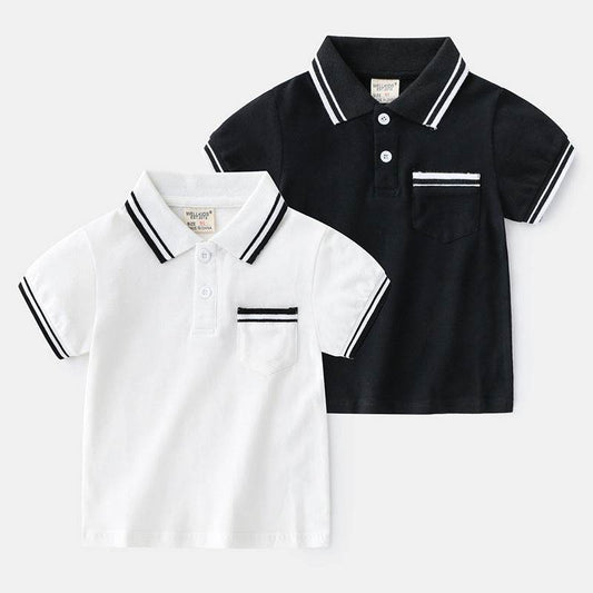 Boys' T-Shirt Summer Polo Shirt - Mubimart