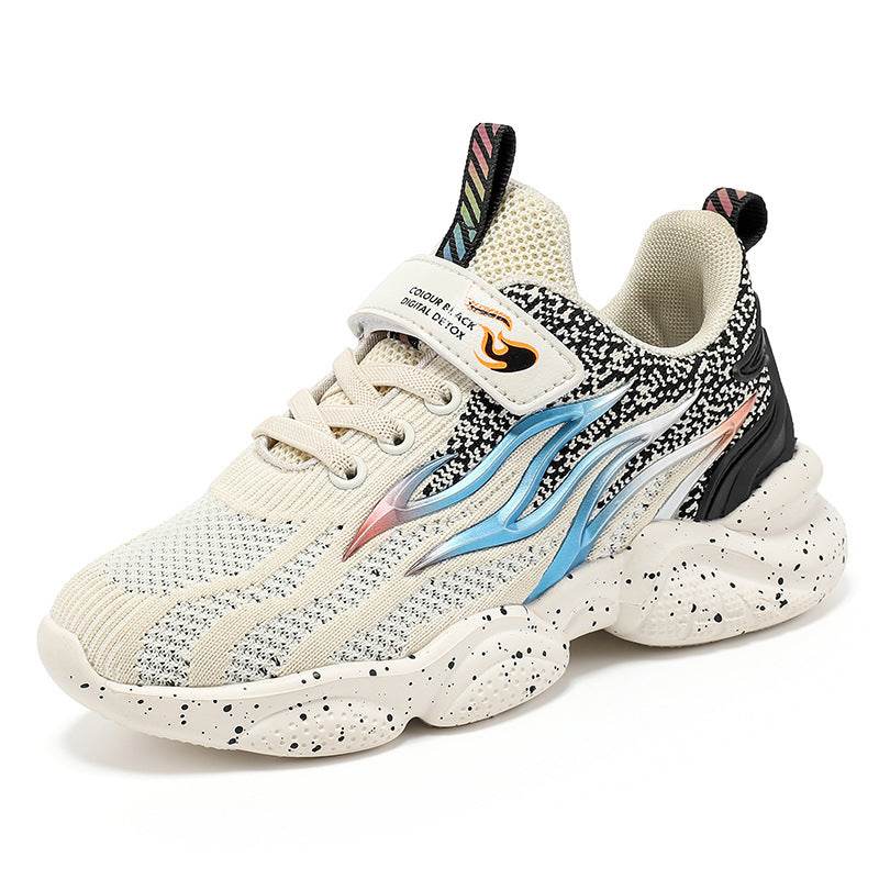 Boys sneakers fashion mesh old sneakers - Mubimart