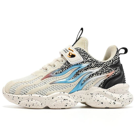 Boys sneakers fashion mesh old sneakers - Mubimart
