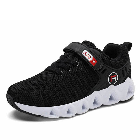 Breathable flying woven kids sneakers - Mubimart