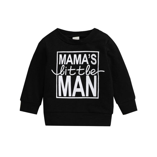 Brown-Coat-Newborn-Baby-Girl-Alphabet-Top-Mubimart-6048 - Mubimart