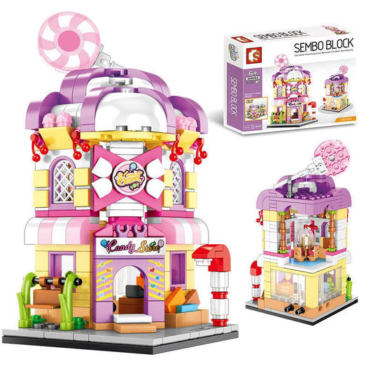 Building block street view toy - Mubimart