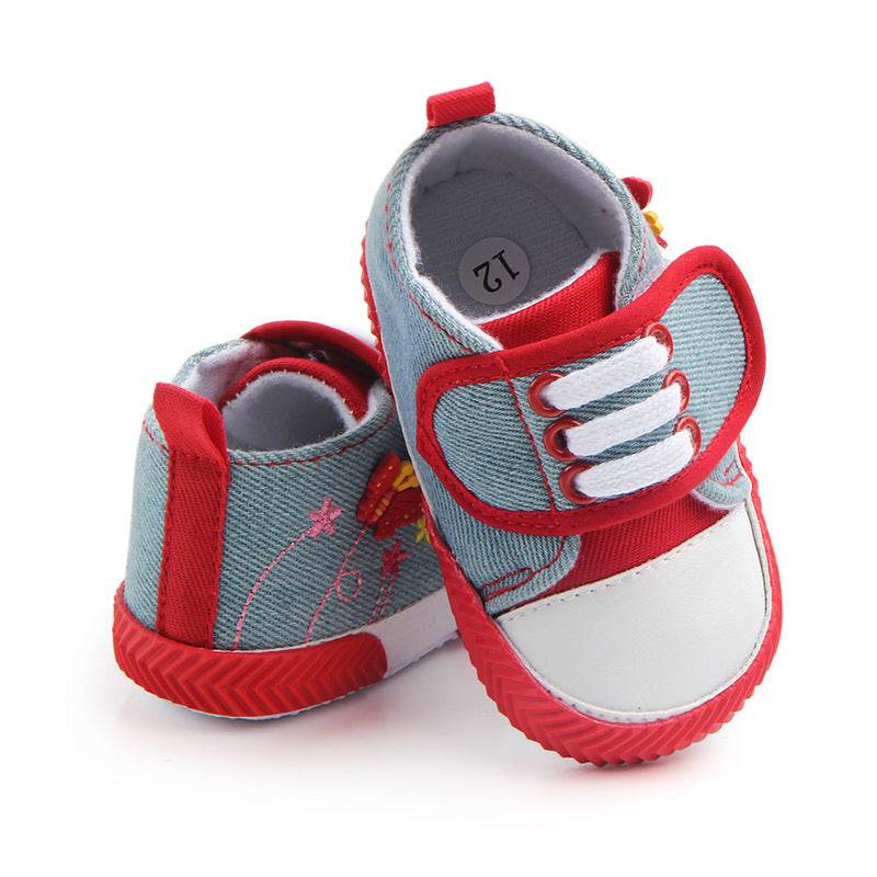 Butterfly baby shoes soft soled walking shoes - Mubimart