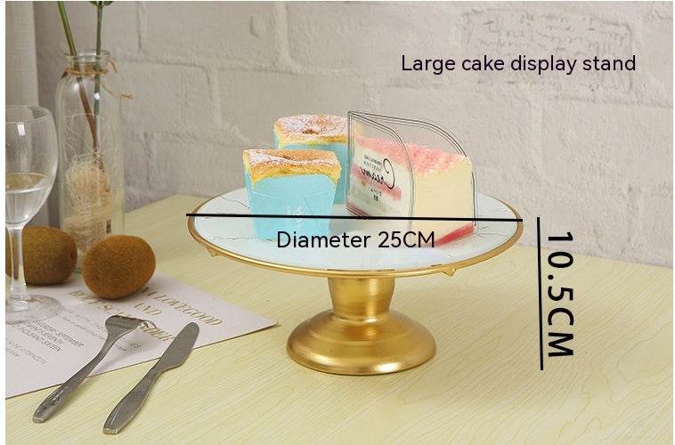 Cake Tray Ornament Decoration Props Dessert Table Display Stand - Mubimart