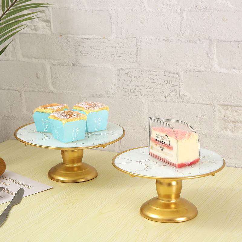 Cake Tray Ornament Decoration Props Dessert Table Display Stand - Mubimart