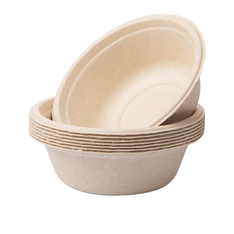 Camellia Disposable Bowl Household Thickened Lunch Box Plate Lunch Box - Mubimart