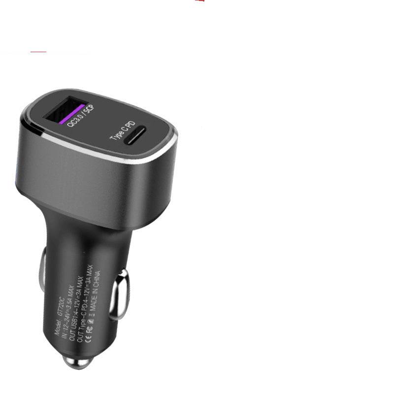 Car Charger Dual USB TYPE C PD QC 3.0 2.0 - Mubimart