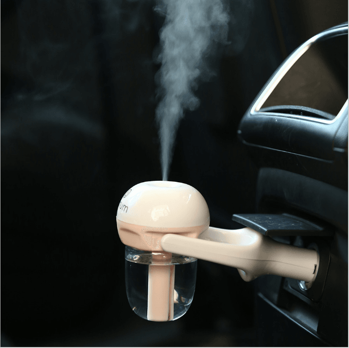 Car Humidifier Air Purifier Freshener Essential Oil Diffuser - Mubimart